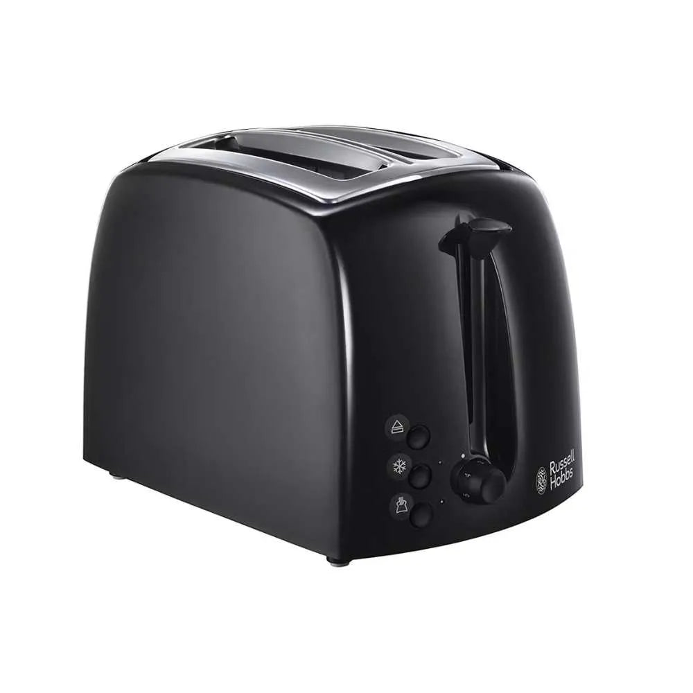 Russell Hobbs Textures Plus 2 Slice Toaster - Black | 22601
