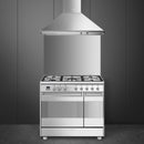 Smeg 90cm Dual-Fuel Cooker | SCB92MX8