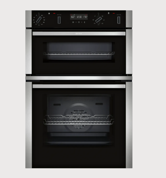 NEFF N50 Built-in Electric Double Oven - Stainless Steel | U2ACM7HH0B