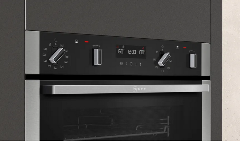 NEFF N50 Built-in Electric Double Oven - Stainless Steel | U2ACM7HH0B