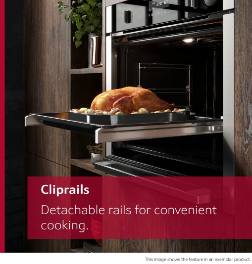 NEFF N50 Built-in Electric Double Oven - Stainless Steel | U2ACM7HH0B