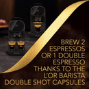 L'OR by Philips Barista Sublime Coffee Machine - Black |  LM9012/60