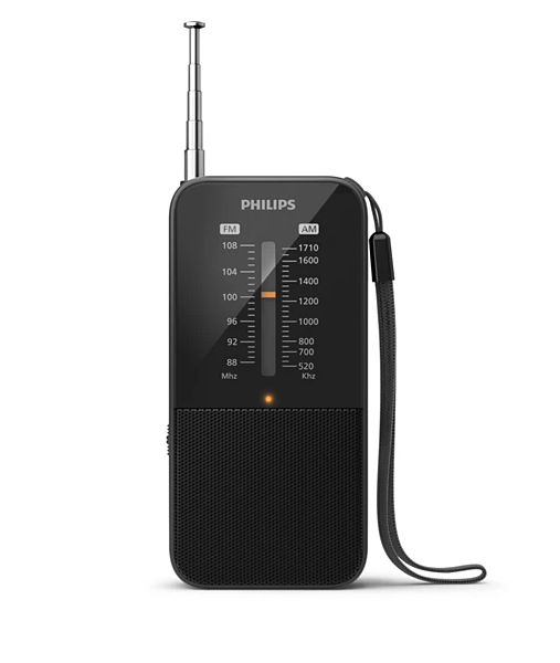 Philips Pocket Portable Radio - Black | TAR1509/00 | TAR1509