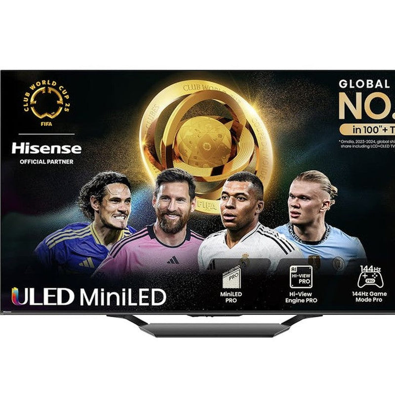 Hisense U7N 65" 4K UHD Mini-LED Smart TV | 65U71NQ Hisense TV Euronics Ireland