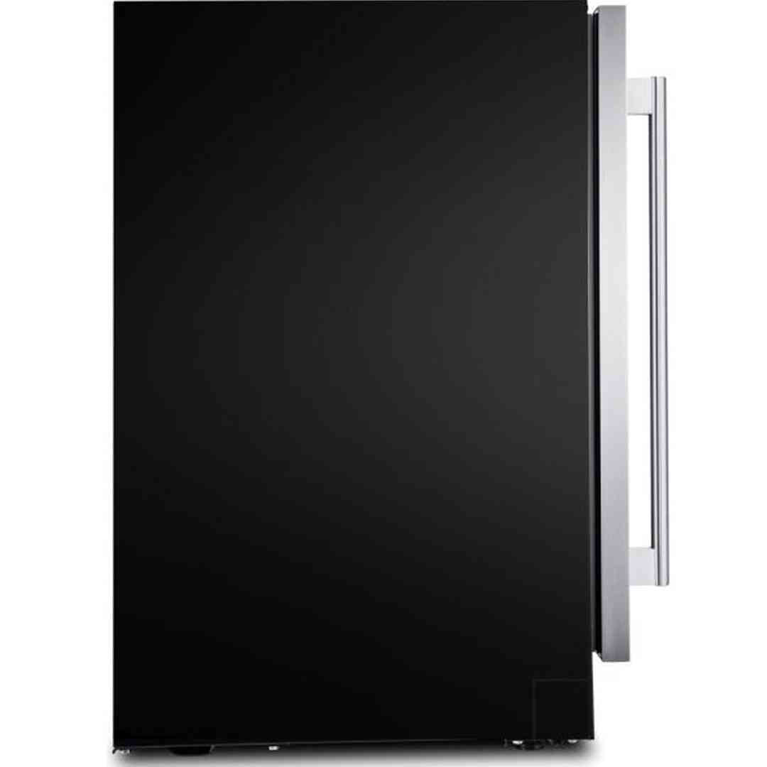 Amica Freestanding 19 Bottle Silver Wine Cooler | AWC300SS Amica Wine Cooler Euronics Ireland