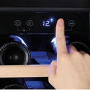 Amica Freestanding 19 Bottle Silver Wine Cooler | AWC300SS Amica Wine Cooler Euronics Ireland