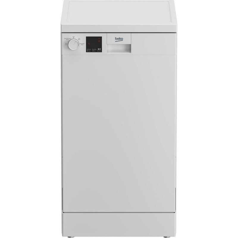 Beko 10 Place Freestanding Slimline 45cm Dishwasher | DVS04X20W Beko Euronics.ie