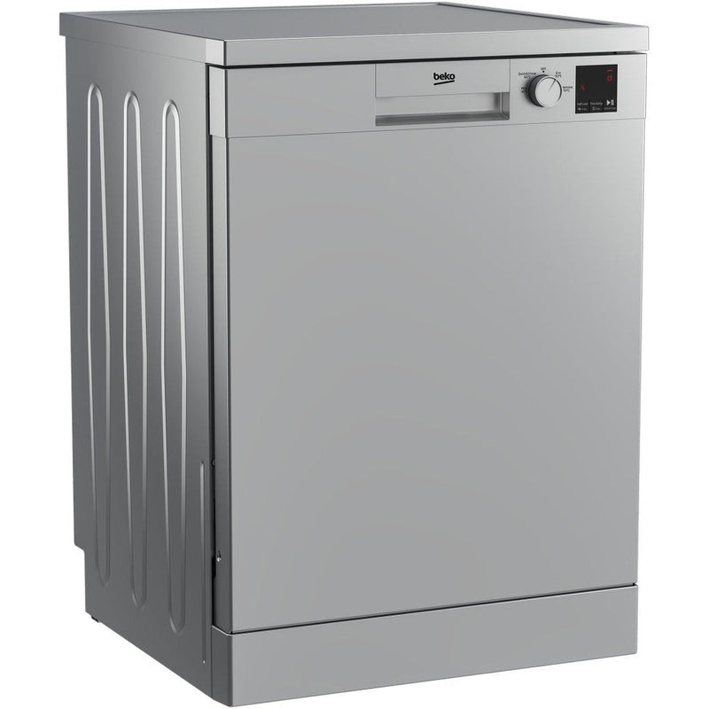 Beko 60cm 13 Place Silver Dishwasher | DVN04X20S Beko Euronics.ie