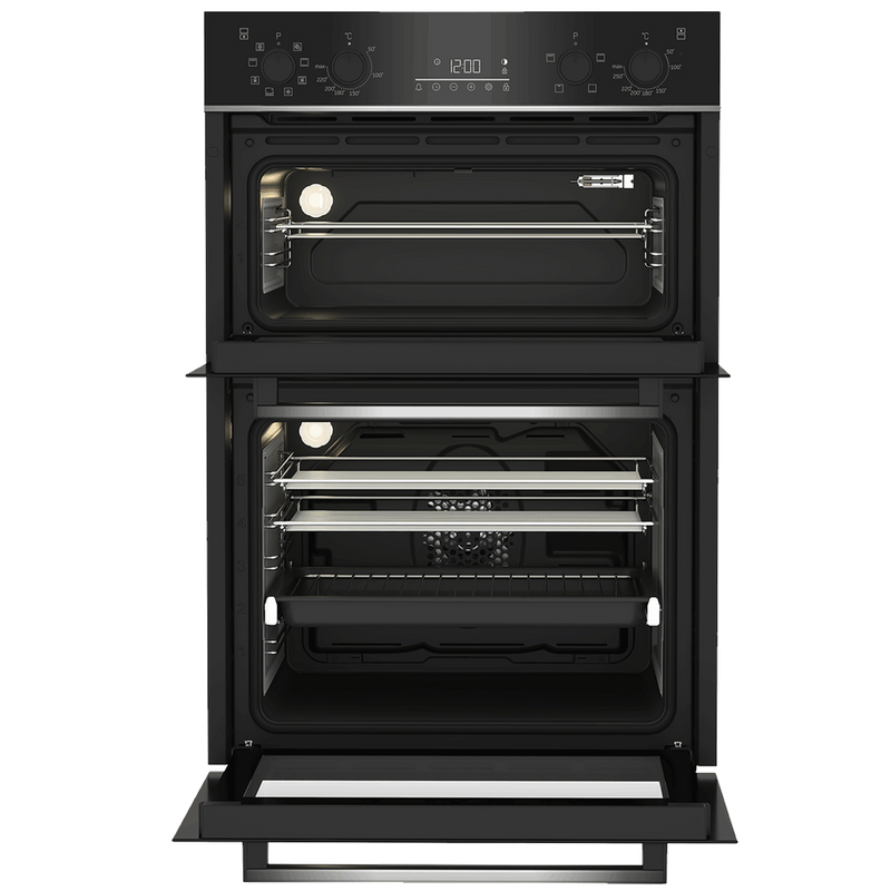 Beko 60cm Built-in High Specification RecycledNet™ Double Oven | BBDM243BOC Beko Euronics.ie