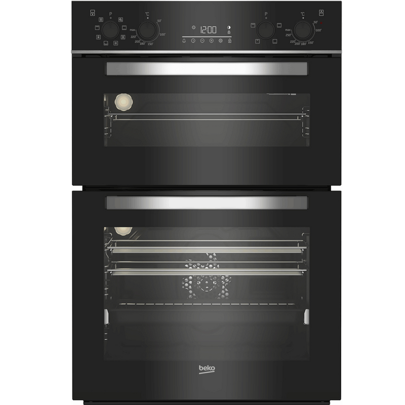 Beko 60cm Built-in High Specification RecycledNet™ Double Oven | BBDM243BOC Beko Euronics.ie