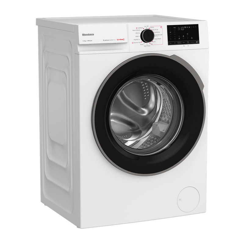 Blomberg 8kg 1400rpm Washing Machine with SpinSave White | LWA18461W Blomberg Washing Machine Euronics Ireland