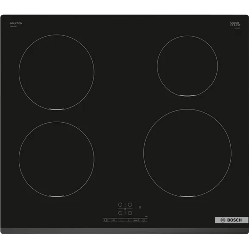 Bosch Series 4 Black Induction Hob 60cm | PIE631BB5E Bosch Hob Euronics Ireland