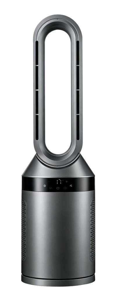 Studio Collection 2000W Bladeless Tower Fan Heater with Remote Control, Timer and LED Light - Grey | 432658