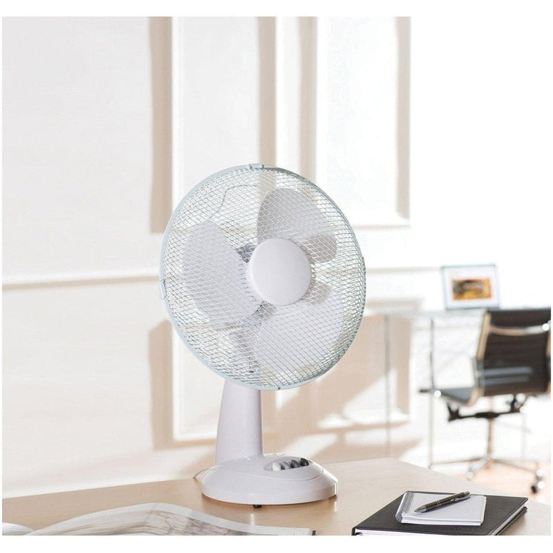 Daewoo 12 Inch Oscillating Desk Fan | 957280 Daewoo Euronics.ie