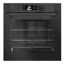 De Dietrich 73L Built-In Electric Pyrolytic Single Oven - Coal Black | DOP8785BB