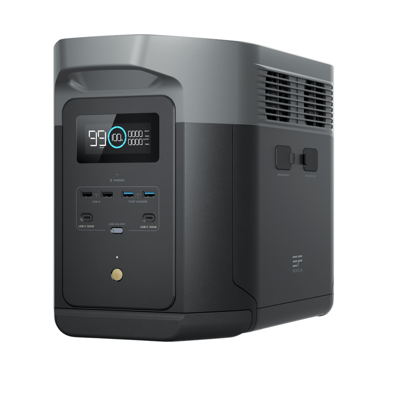 EcoFlow DELTA 2 Max Portable Power Station | EFDELTA2Max-UK EcoFlow Powerbank Euronics Ireland