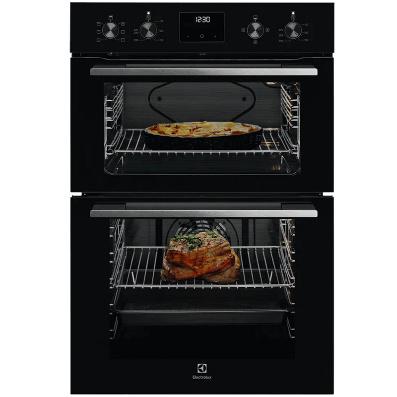 Electrolux 3D Hot Air Double Oven | KDFCC00K Electrolux Euronics.ie