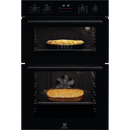 Electrolux Surround Cook Built In Double Oven Black | EDFDC46K Electrolux Oven Euronics Ireland