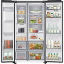 Samsung 640L Bespoke AI Series 6 Side-by-Side Fridge Freezer with SpaceMax, Silver | RS70F64KETEU Samsung American Fridge Freezer Tomo Burke Electrical