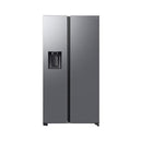 Samsung 640L Bespoke AI Series 6 Side-by-Side Fridge Freezer with SpaceMax, Silver | RS70F64KETEU Samsung American Fridge Freezer Tomo Burke Electrical