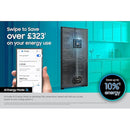 Samsung 640L Bespoke AI Series 6 Side-by-Side Fridge Freezer with SpaceMax, Silver | RS70F64KETEU Samsung American Fridge Freezer Tomo Burke Electrical