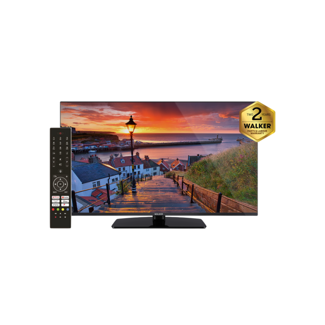 Walker 40 Inch S2K Full HD Smart TV with Satellite | WPS2K40241 Walker 