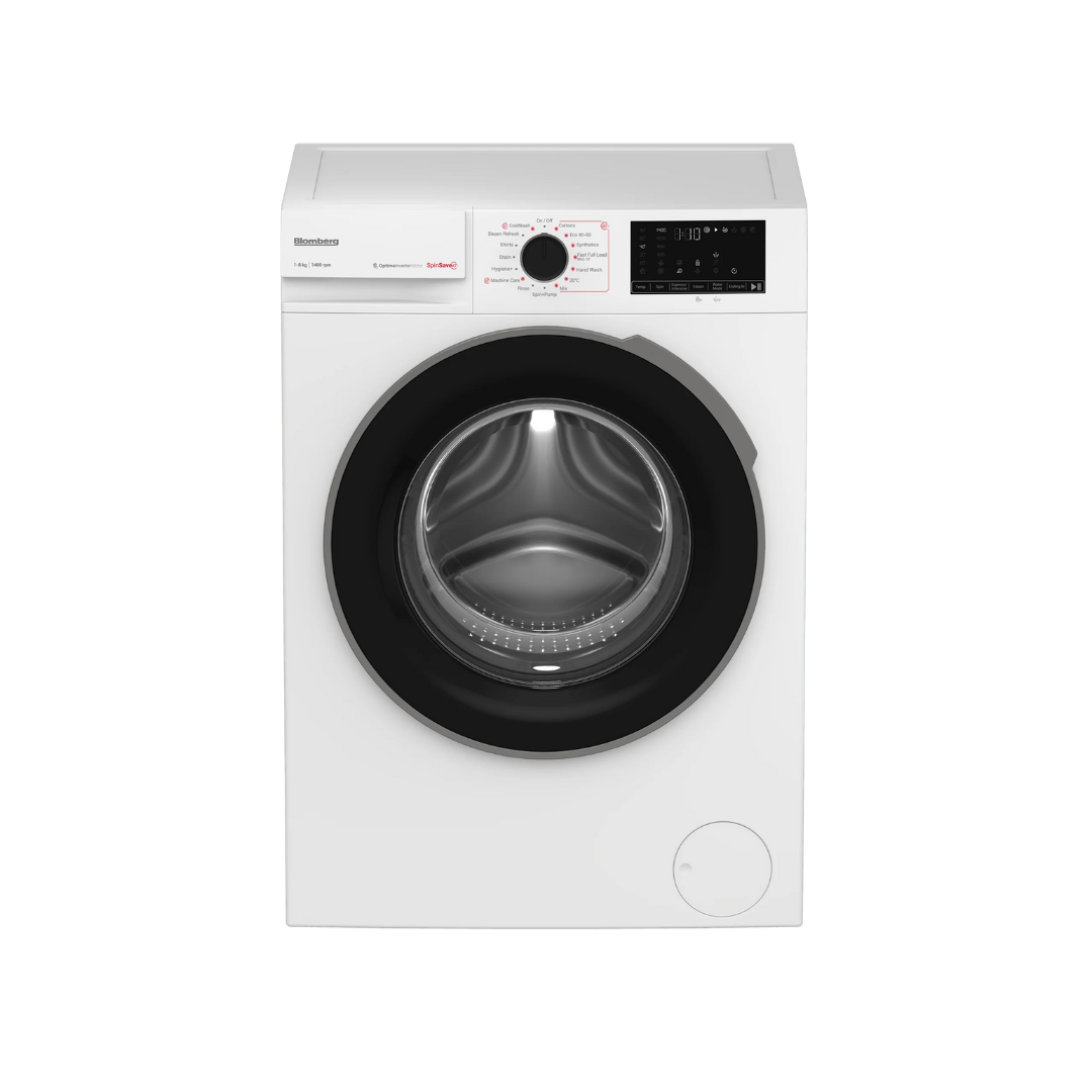 Blomberg 8kg 1400rpm Washing Machine with SpinSave White | LWA18461W Blomberg 