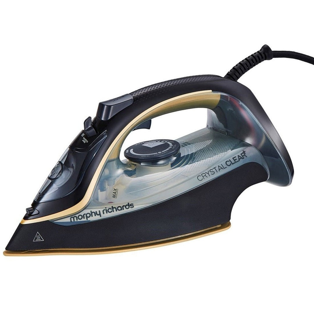 Morphy Richards 2400W Crystal Clear Gold Iron | 300302 Morphy Richards 