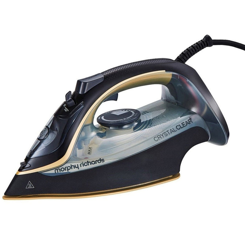 Morphy Richards 2400W Crystal Clear Gold Iron | 300302 Morphy Richards Iron Euronics Ireland