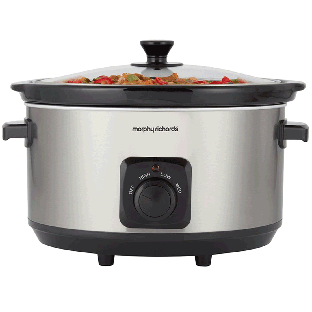 Morphy Richards 6.5L Stainless Steel Slow Cooker Morphy Richards 