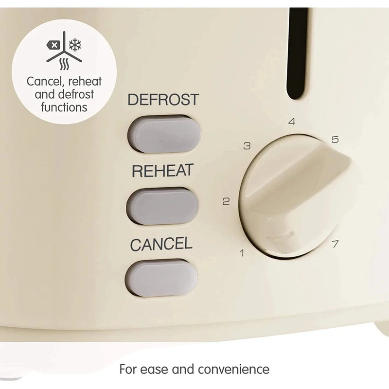 Morphy Richards Equip 2 Slice Cream Toaster | 222065 Morphy Richards Euronics.ie
