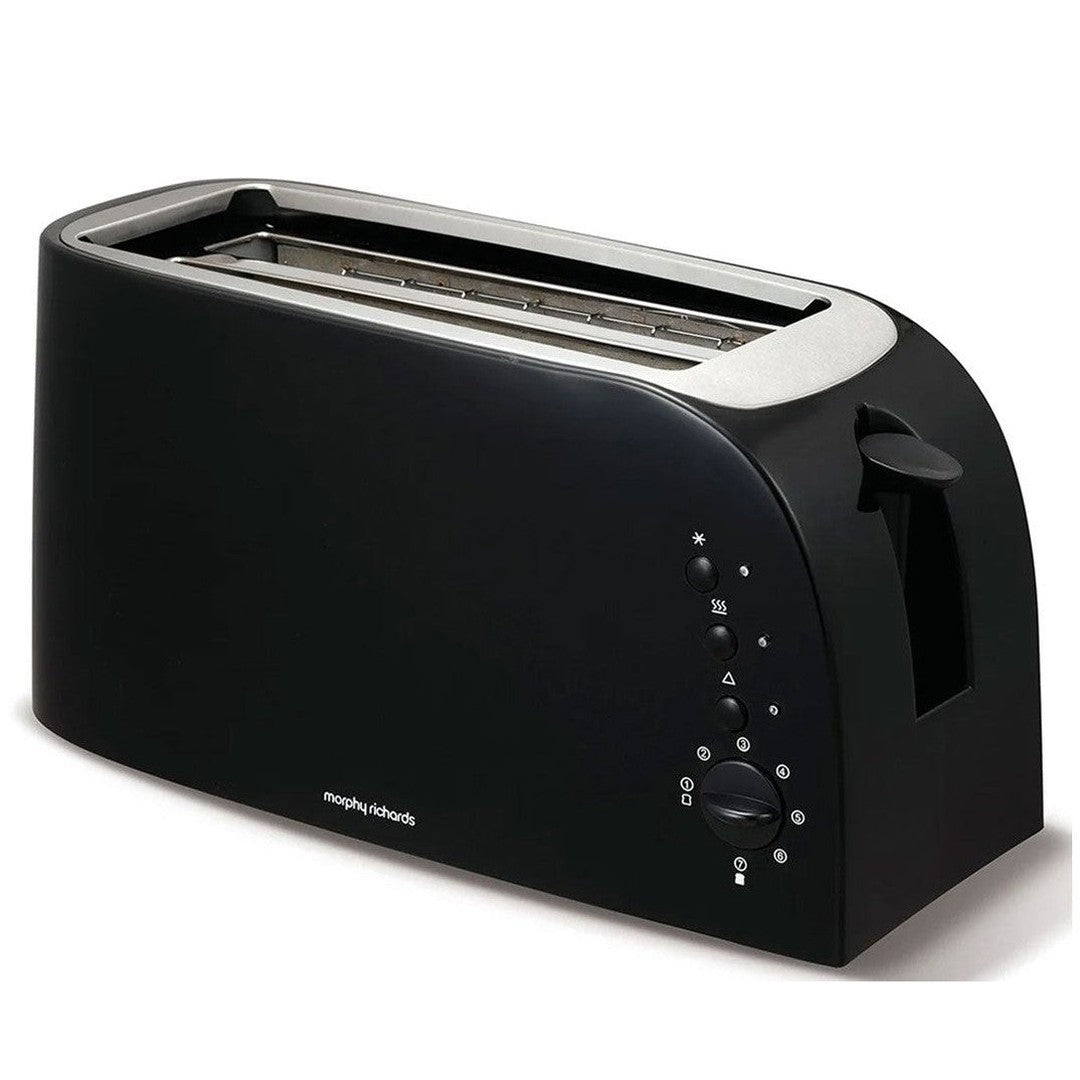 Morphy Richards Essentials 4 Slice Toaster | Black Morphy Richards 