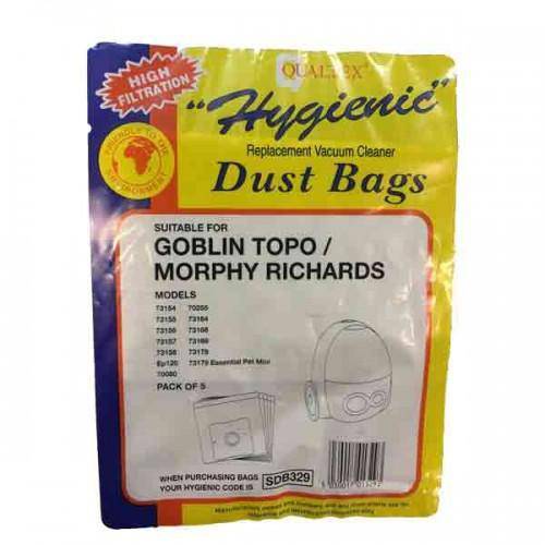 Microfibre Vacuum Bags For Goblin/Morphy Richards | SDB329
