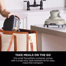 Ninja Crispi™ 4-in-1 Portable Glass Air Fryer Cooking System - Stone | FN101UKST Ninja Grill Euronics Ireland