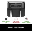 Ninja Foodi Dual Zone Air Fryer 7.6 L | AF300UK Ninja Air Fryer Euronics Ireland