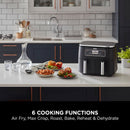 Ninja Foodi Dual Zone Air Fryer 7.6 L | AF300UK Ninja Air Fryer Euronics Ireland