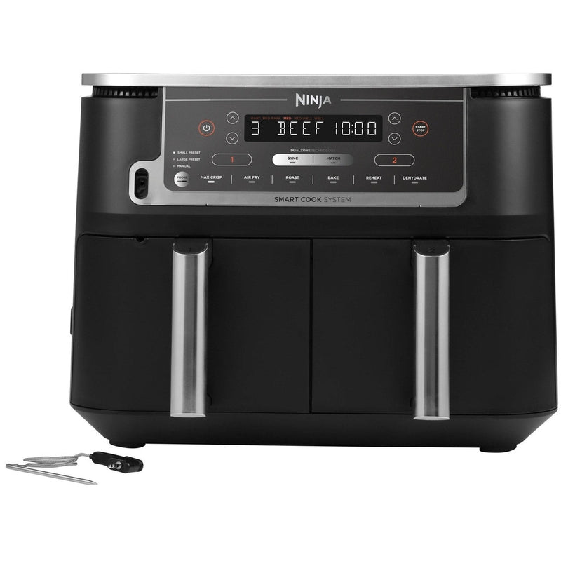 Ninja Foodi Max Dual Zone Air Fryer with Digital Probe | AF451UK Ninja Euronics.ie