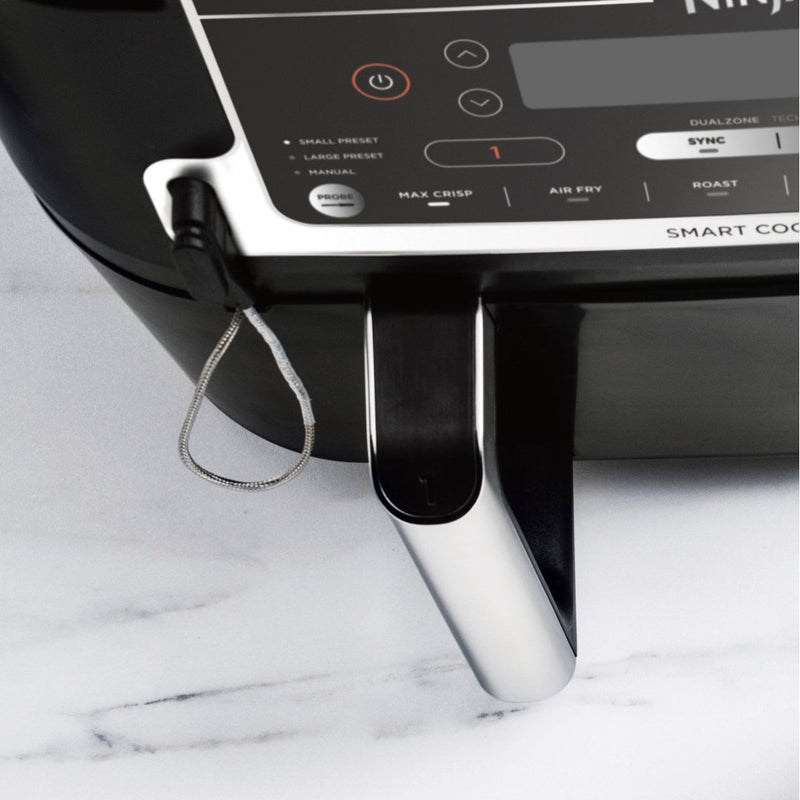 Ninja Foodi Max Dual Zone Air Fryer with Digital Probe | AF451UK Ninja Euronics.ie