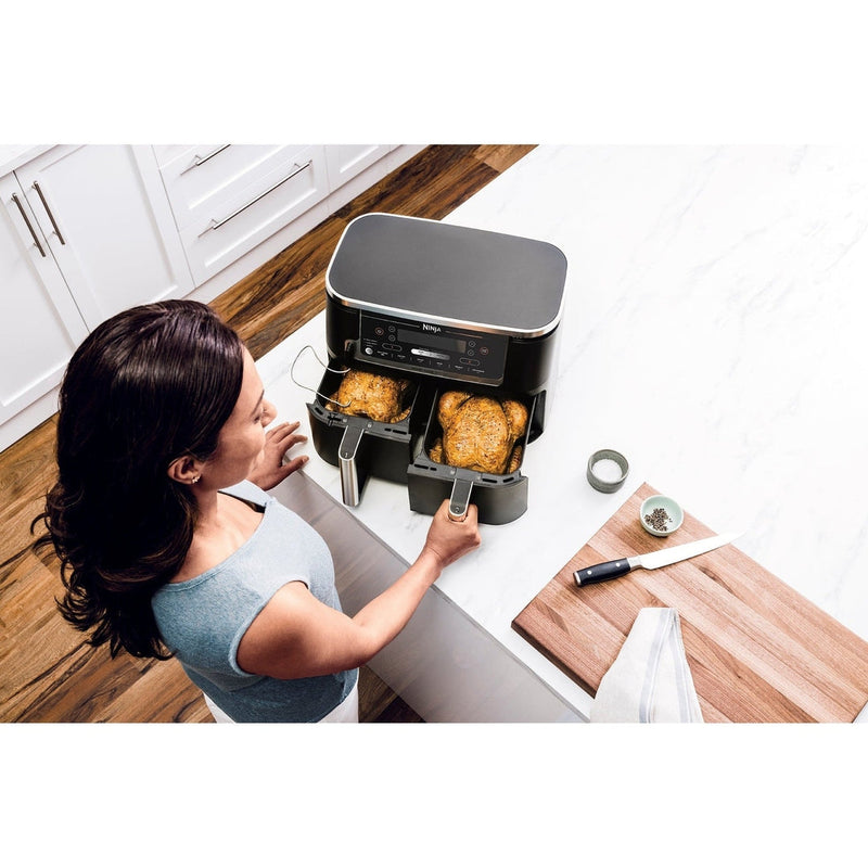 Ninja Foodi Max Dual Zone Air Fryer with Digital Probe | AF451UK Ninja Euronics.ie