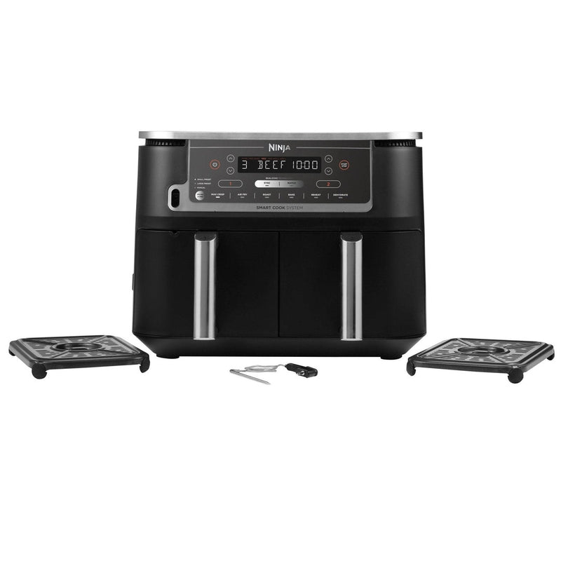 Ninja Foodi Max Dual Zone Air Fryer with Digital Probe | AF451UK Ninja Euronics.ie