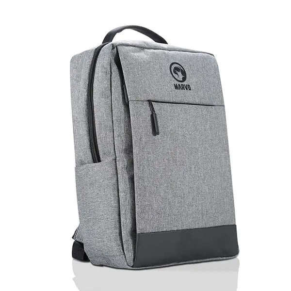 Marvo Scorpion Urbano 20 Black Waterproof 15.6 Inch Laptop Backpack with USB Charging Port (Grey) | 907450