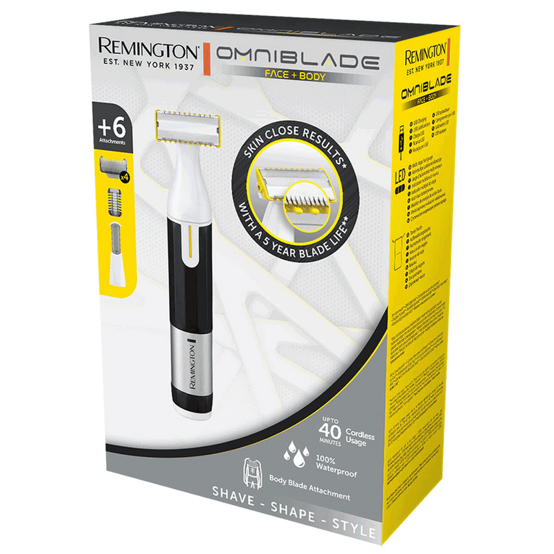 Remington Omniblade Face and Body Groomer | HG3000 Remington Euronics.ie