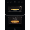 Electrolux Surround Cook Built In Double Oven Black | EDFDC46K