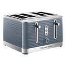 Russell Hobbs Inspire 4 Slice Grey Toaster | 24383 Russell Hobbs Toaster Euronics Ireland