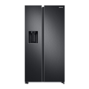 Samsung American Style Black Fridge Freezer with SpaceMax Technology | RS68CG853EB1EU Samsung Euronics.ie