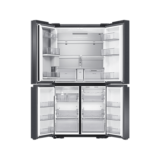 Samsung Family Hub American Fridge Freezer with Beverage Center in Black | RF65A977FB1/EU Samsung American Fridge Freezer Euronics Ireland