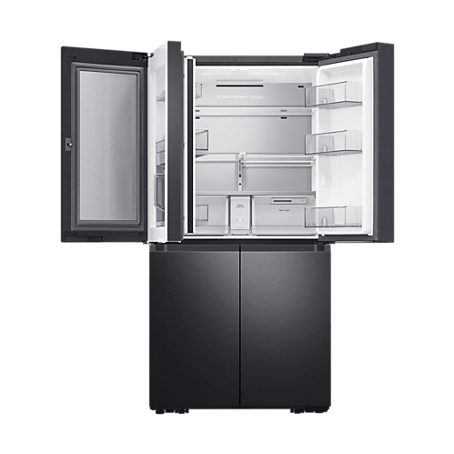 Samsung Family Hub American Fridge Freezer with Beverage Center in Black | RF65A977FB1/EU Samsung American Fridge Freezer Euronics Ireland