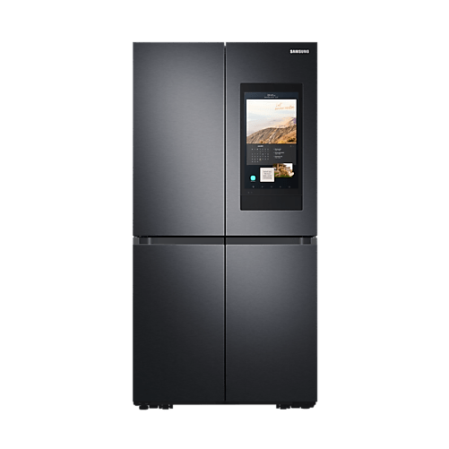 Samsung Family Hub American Fridge Freezer with Beverage Center in Black | RF65A977FB1/EU Samsung American Fridge Freezer Euronics Ireland