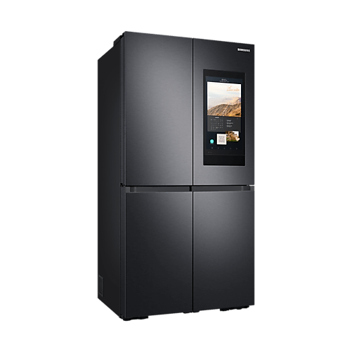 Samsung Family Hub American Fridge Freezer with Beverage Center in Black | RF65A977FB1/EU Samsung American Fridge Freezer Euronics Ireland