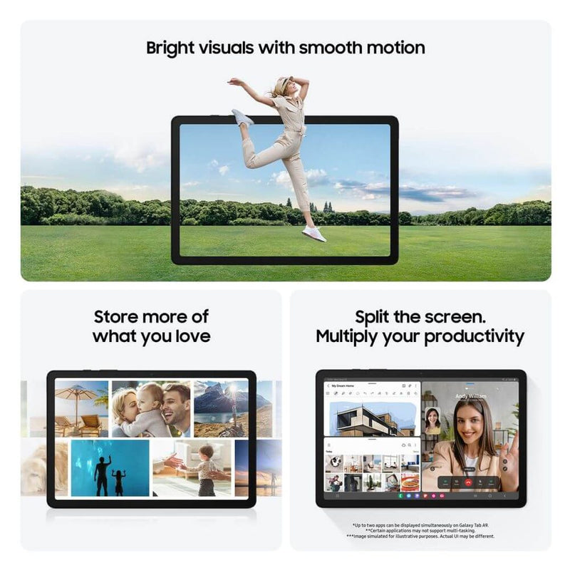 Samsung Galaxy Tab A9+ 11 Inch 64GB Silver Tablet | SM-X210NZSAEUB Samsung Tablet Euronics Ireland